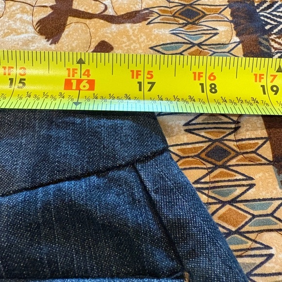 Kim Rogers Chino Jeans Womens Size 12 Blue Denim Straight Stretch - Picture 8 of 12